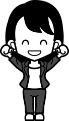 hbスタッフ女性_F_OL06