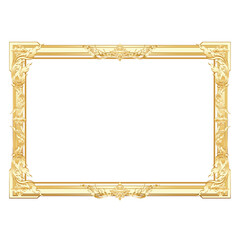 gold picture frame thai