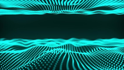 Hologram waves with free space in the center