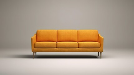 Modern Century Sofa. Generative AI
