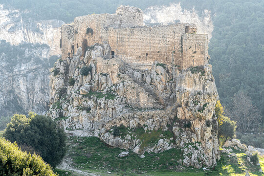 Moussaylitha castle is a hilltop crusader castle in the Lebanon