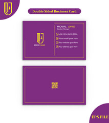 A new minimalist business card design