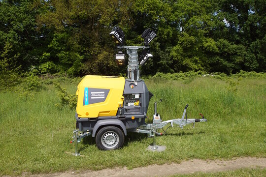 LED Lichtmast HiLight H6+ von Atlas Copco