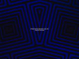 Premium background design with dark blue luxury motif. Vector horizontal template, for digital lux business banners, contemporary formal invitations, luxury vouchers, gift certificates, etc.