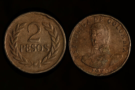 Old Colombian currency (pesos)