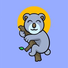 teddy bear on a branch