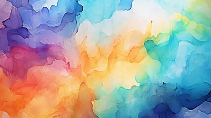 Watercolor abstract background. Painting style for your design. By Generative AI.