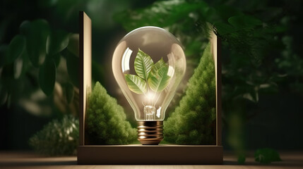Eco energy illustration