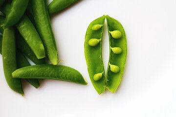 Split pea pod