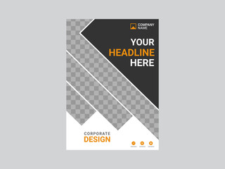 Creative corporate book cover design