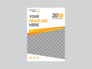 Creative corporate book cover design