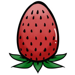 red strawberry