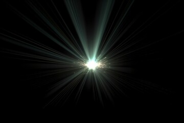 Light flare Glowing light explodes Light effect ray shining sun