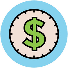 Business and Office Colored Vector