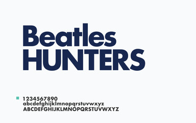 Broken 24 Modern abstract alphabet font. typography Creative fashion futuristic font and with numbers. vector illustration