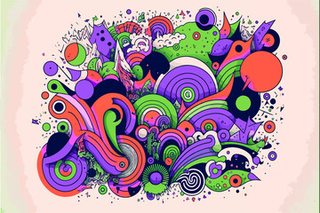 Naklejka premium abstract colorful background