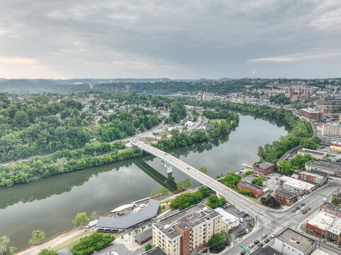 Morgantown WV From the River