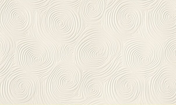  a white wallpaper with a wavy pattern on it and a ruler in the foreground of the image and a white background with a yellow border in the middle.  generative ai