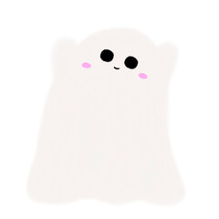 White Ghost cute