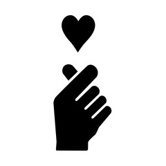 finger love icon