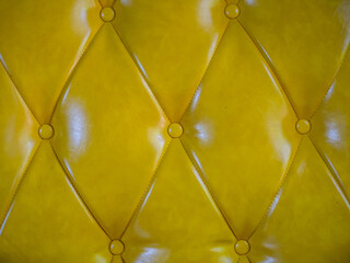 texture yellow velvet pattern background textile vintage chesterfield style soft checkered weaving furniture close-up pattern