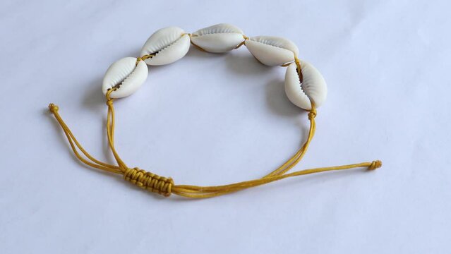 Cowrie Shell Bracelet, Beautiful Handmade Jewelry