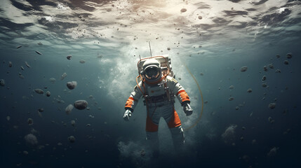 Astronaut in the Ocean, Generative Ai