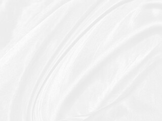 Fototapeta na wymiar beauty textile abstract soft fabric white smooth curve fashion matrix shape decorate background