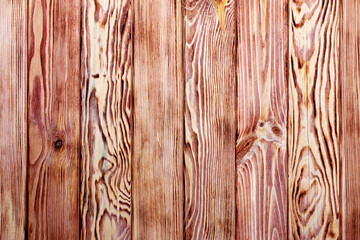 Brown wooden background. The texture of wood. Country style.