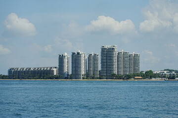 Fototapeta premium Beach Condo Skyline
