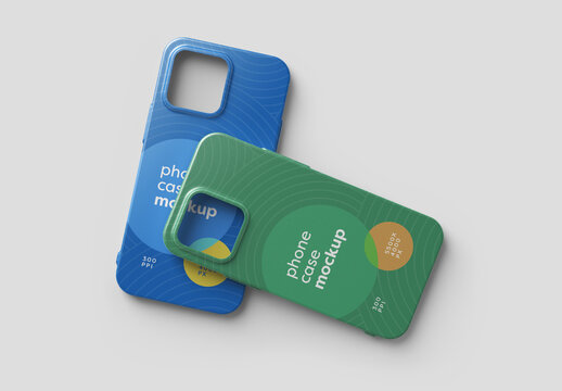 Phone Case Mockup for App UI and Mobile Design