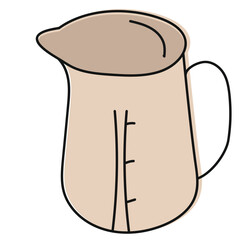 kitchen cooking utensils hand drawn vector illustration