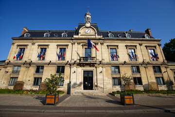 The town hall of Saint Ouen. It is located in the northern suburbs of Paris, 6.6 km from the centre...