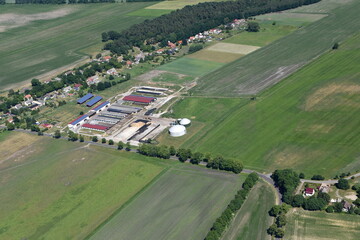 Dorf Blumenthal  in Landkreis Vorpommern-Greifswald 2016