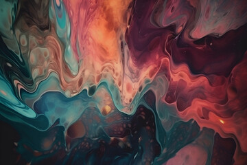 Fluid color gradient background