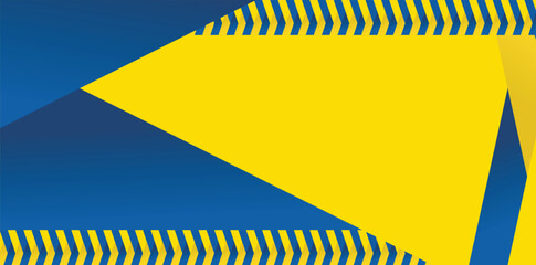 Modern graphic abstract background. Blue and Yellow background with stripes. Background texture design for website, poster, banner. vector illustration.