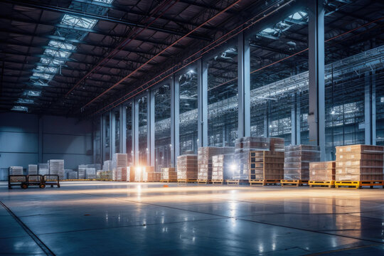 State-of-the-Art Warehouse Facility. Generative AI