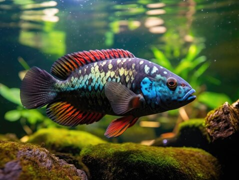 Rainforest Uaru Cichlid Dance