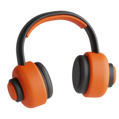 3D Headphone illustration