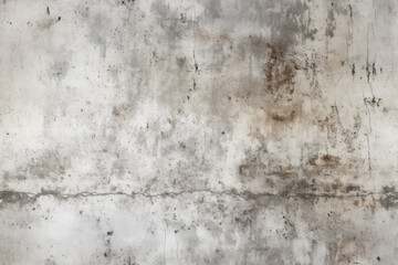 Fototapeta na wymiar Gray worn concrete wall with some cracks and rough structure - seamless tileable pattern. Generative AI