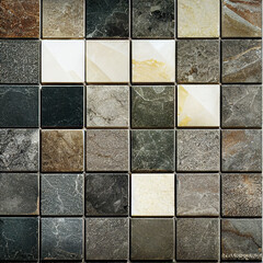 Gray stone tile floor or wall pattern for kitchen or bathroom