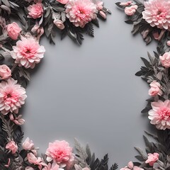 Obraz premium Greeting cards-thank you cards-congratulations cards-condolence cards, Valentine's Day cards-New Year's card-Christmas cards-birthday cards-wedding card- backgrounds-copy space-generativ ai art