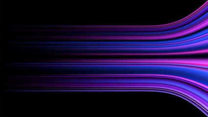 Abstract futuristic background with glowing light effect. Digital Technology concept. Vector illustration.