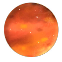 red moon planet