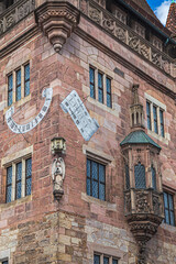 The Nassauer Haus, a medieval residential tower dated to the 13th century, Nuremberg, Germany