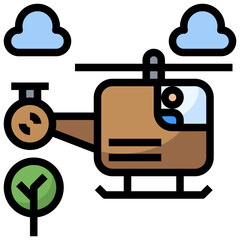 aircraft line icon,linear,outline,graphic,illustration