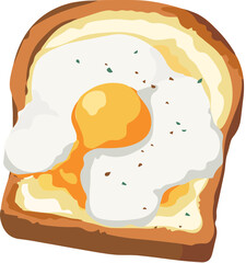 egg and toast