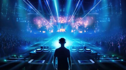 Electronic Music fabric prints