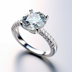 luxury diamond ring, Beautiful diamond engagement ring.