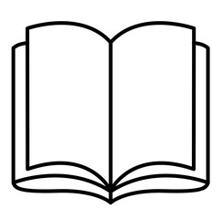 Cute sticky note notebook notepad back to school outline icon